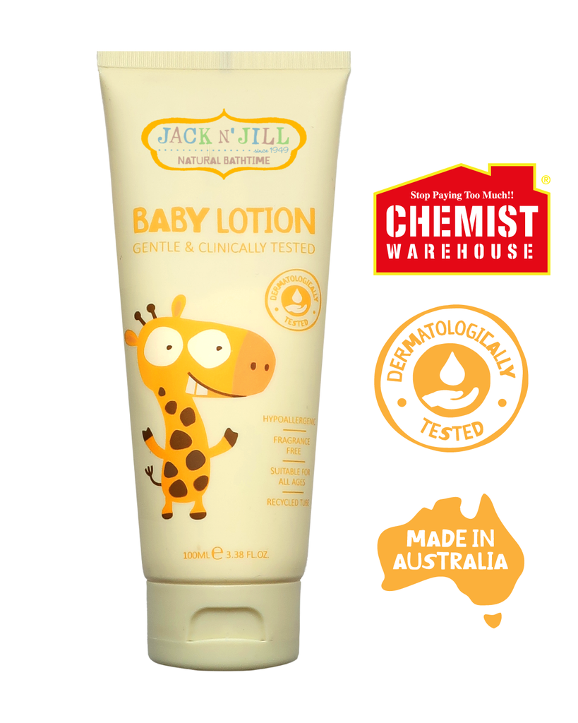 Baby Lotion - Natural 100mL - Wellbeing Island - AU