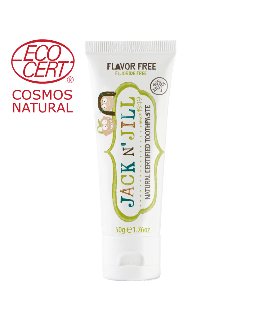 Natural Certified Toothpaste Flavour Free 50g - Wellbeing Island - AU