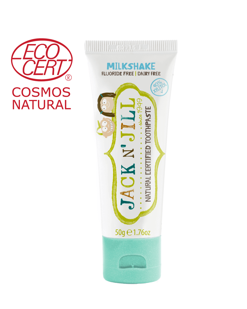 Natural Certified Toothpaste Milkshake 50g - Wellbeing Island - AU
