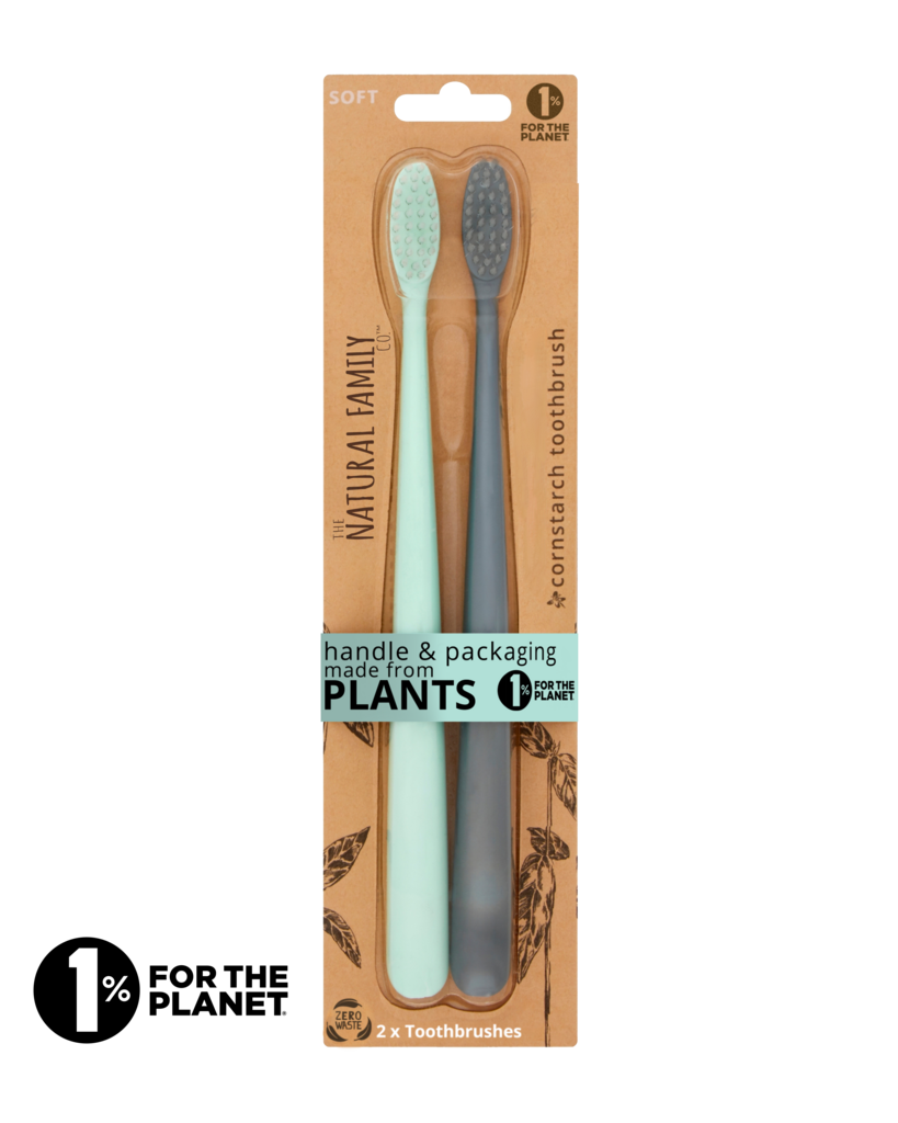 Toothbrush Twin Pack - Rivermint & Monsoon Mist - Wellbeing Island - AU