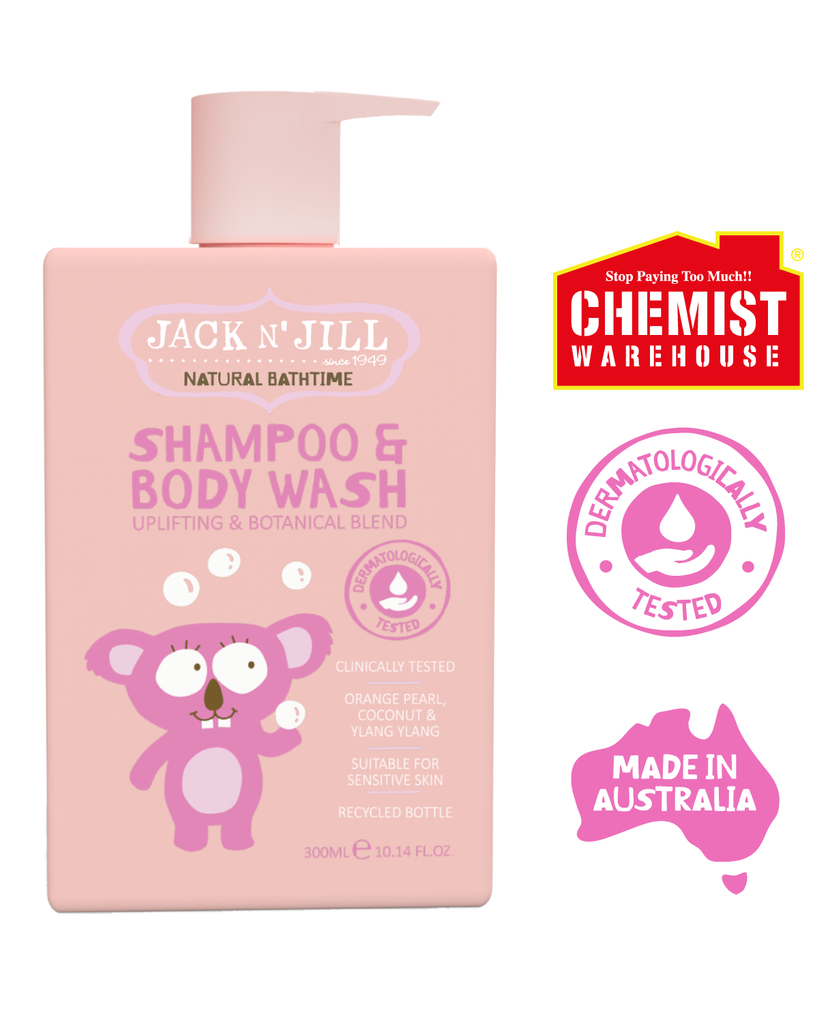 Shampoo & Body Wash - Natural 300mL - Wellbeing Island - AU