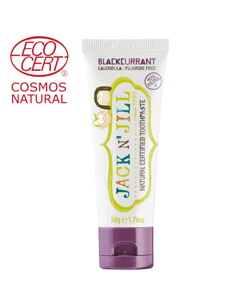 Natural Certified Toothpaste Blackcurrant 50g - Wellbeing Island - AU