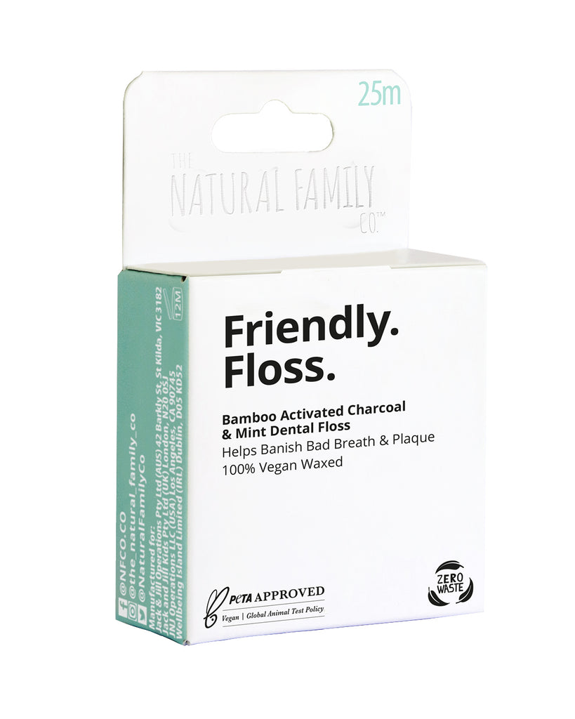Friendly Floss - 25M Recyclable Dental Floss - Wellbeing Island - AU