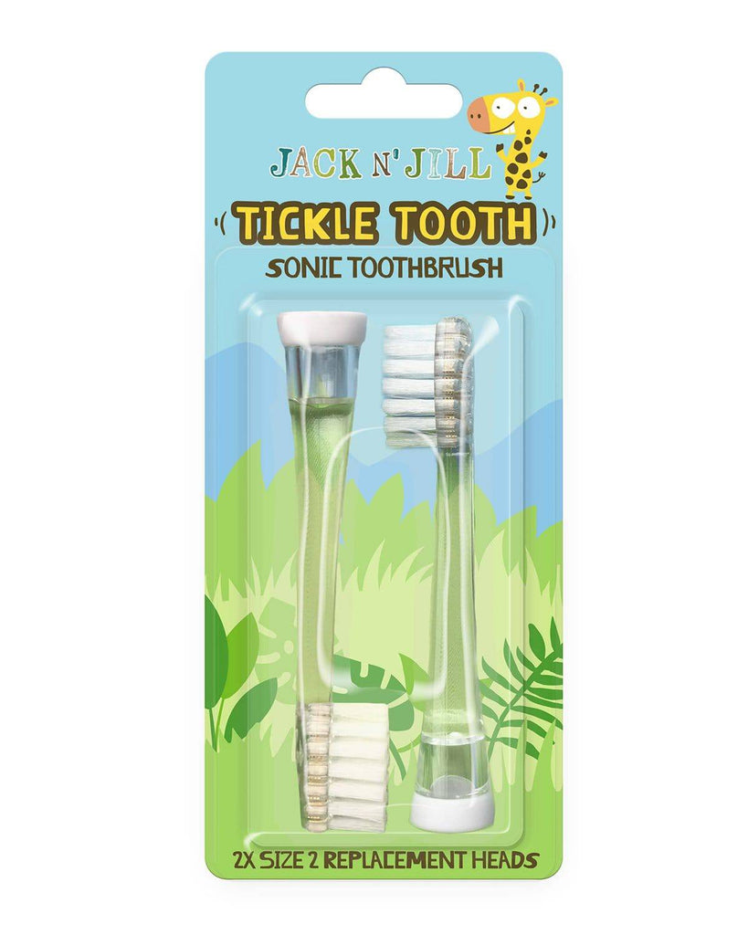 Tickle Tooth Sonic Toothbrush Replacement Heads - Wellbeing Island - AU